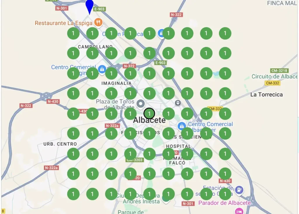 Caso de éxito SEO Local Albacete. Primero en todas las ubicaciones