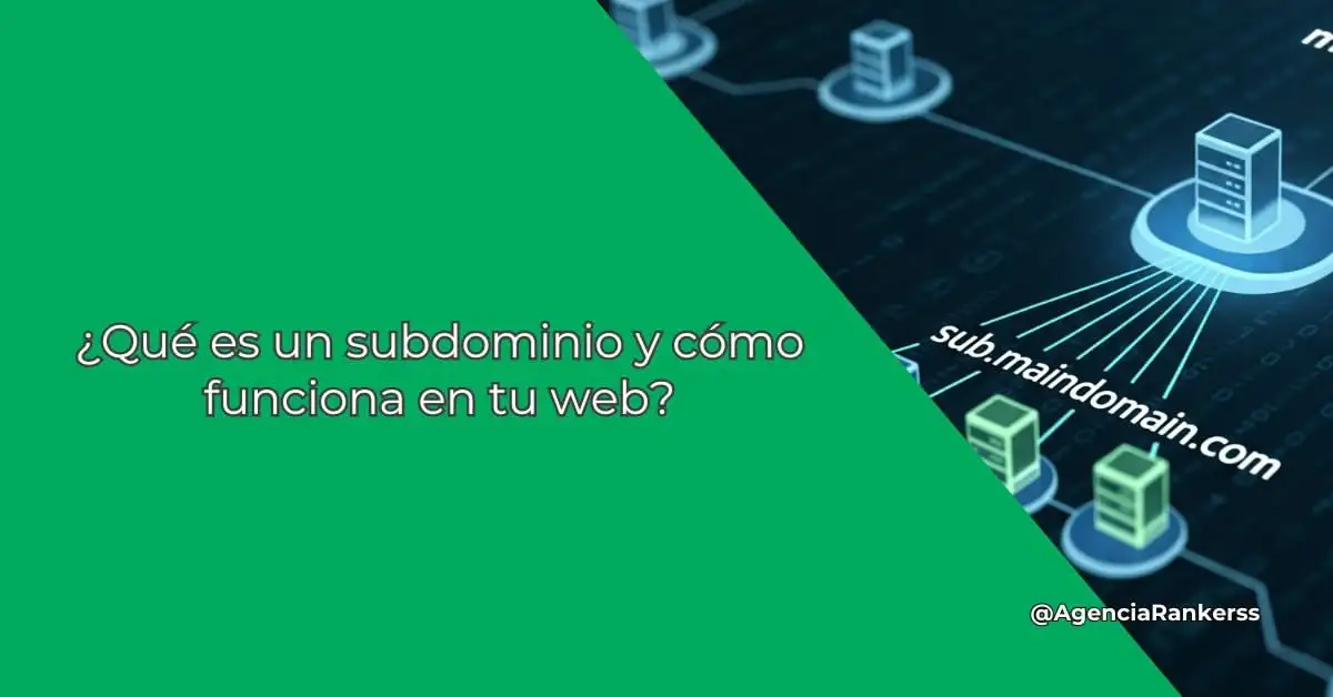 ¿Qué es un subdominio y cómo funciona en tu web?